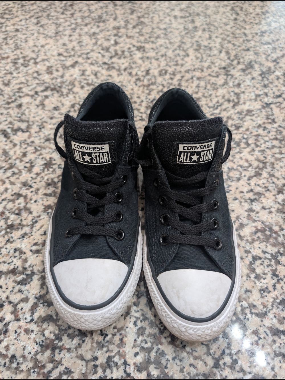 Converse All Star Kids Black Canvas High-Top Sneakers